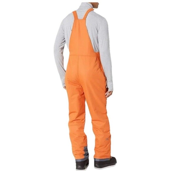 ARCTIX 4XL Insulated Snow Bib Ski Pants Burnt Ginger Orange Big+Tall Waterproof - Picture 3 of 8